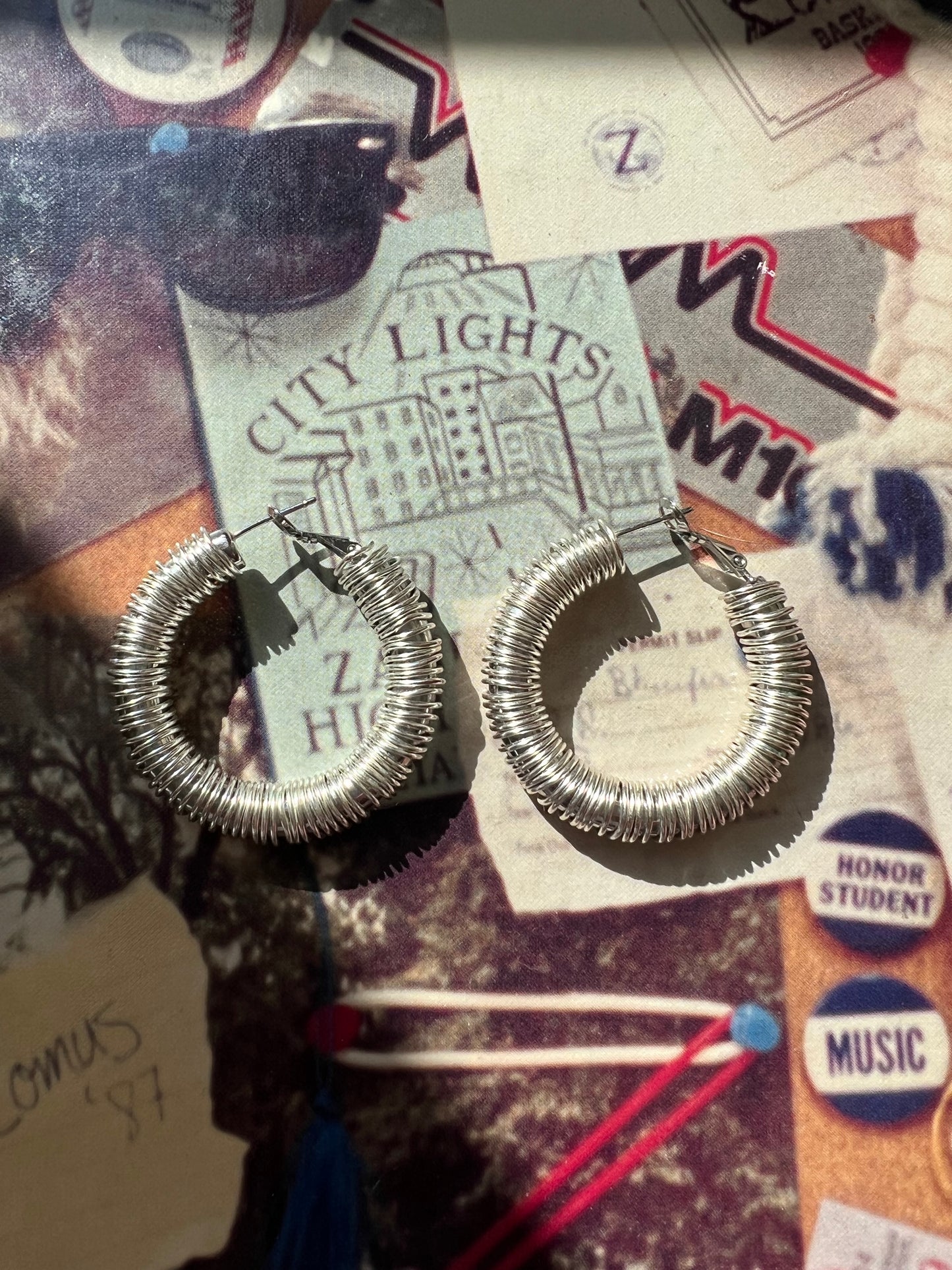 THROUGH THE WIRE HOOPS