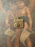 lucky tag pendant