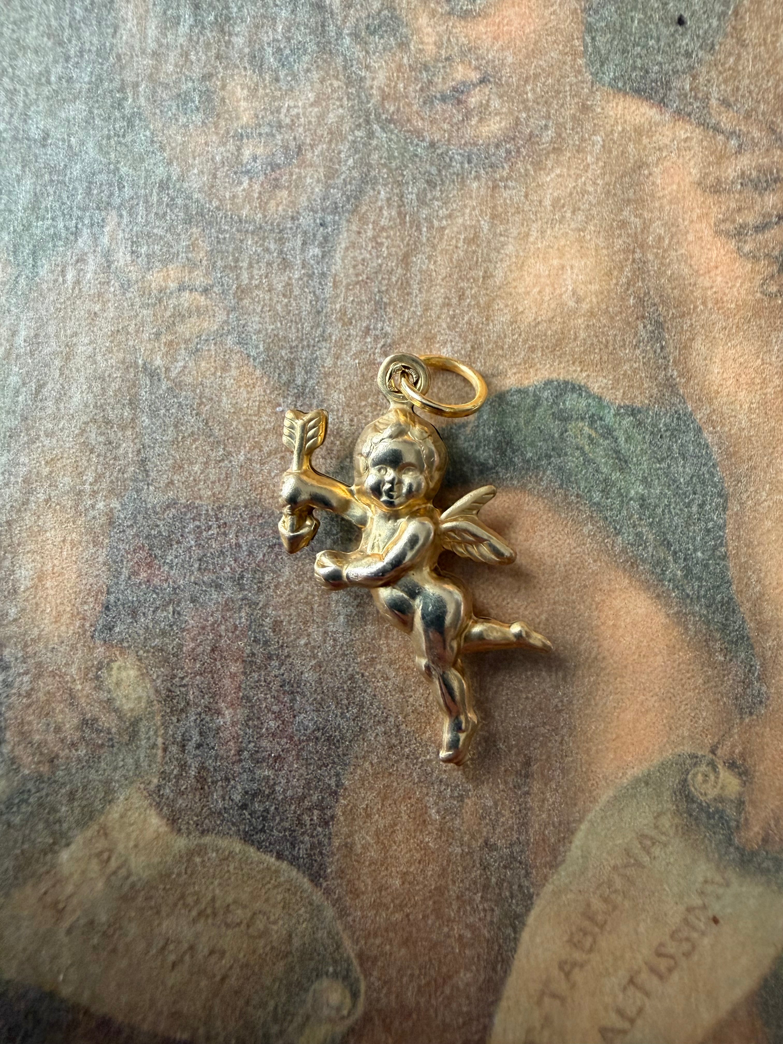 cherub pendant