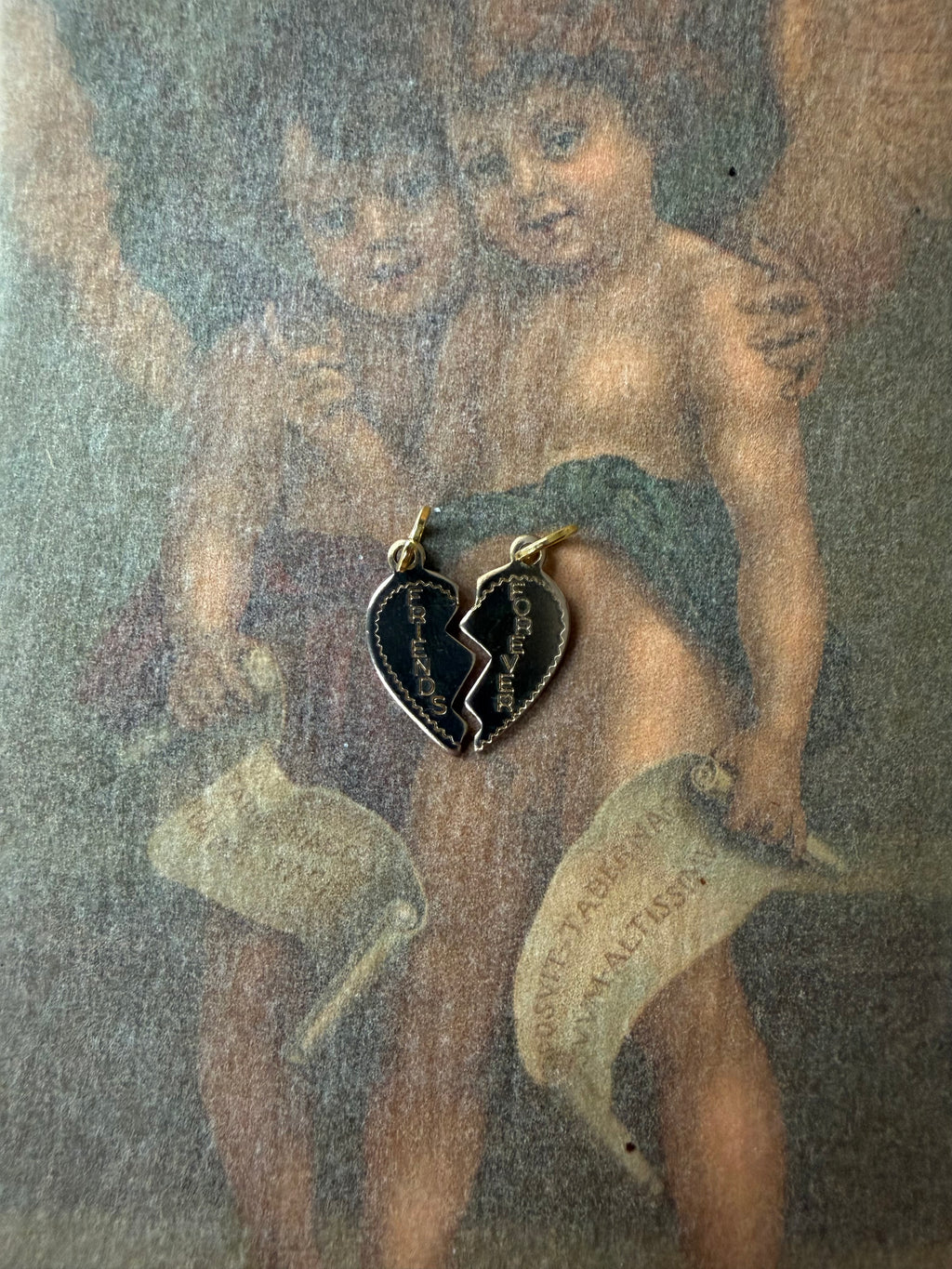 friends forever pendants