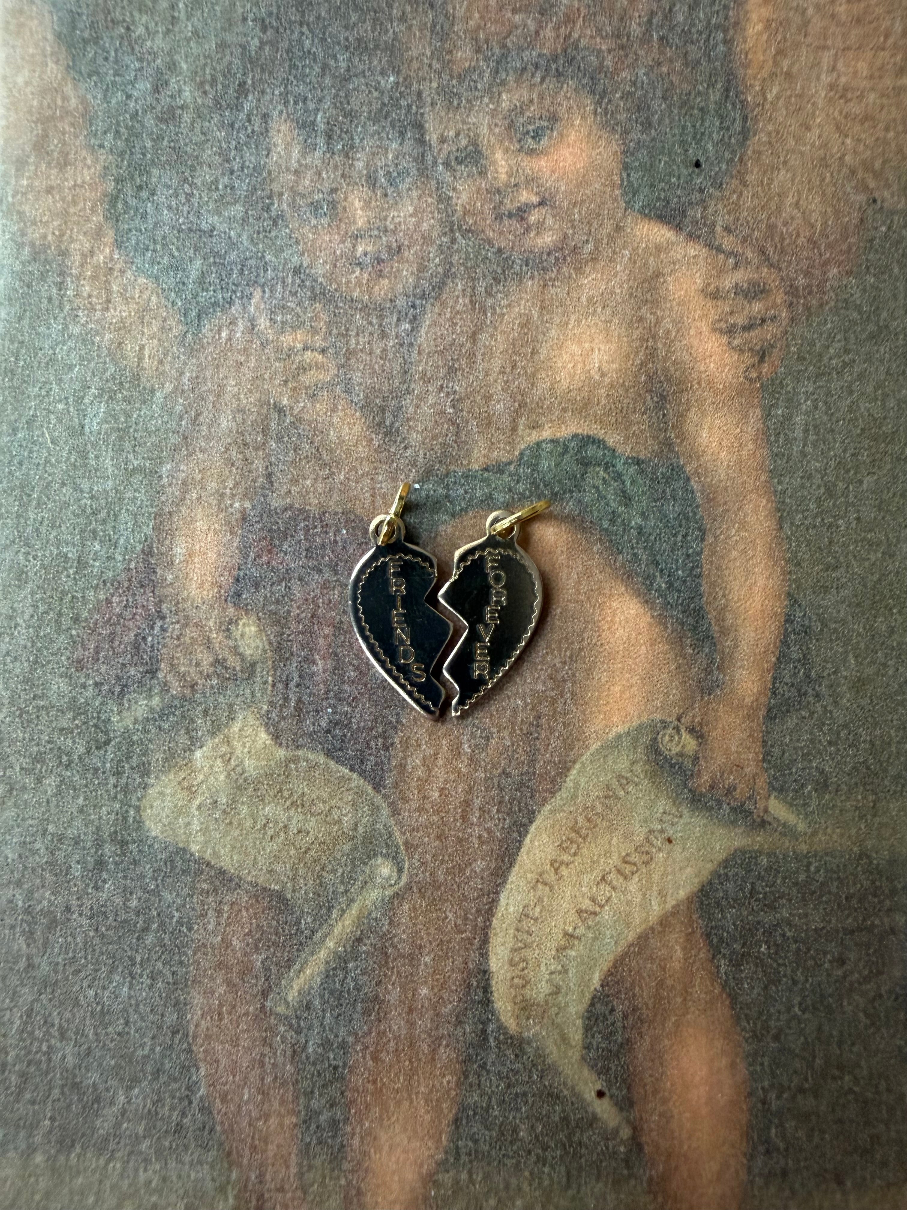 friends forever pendants