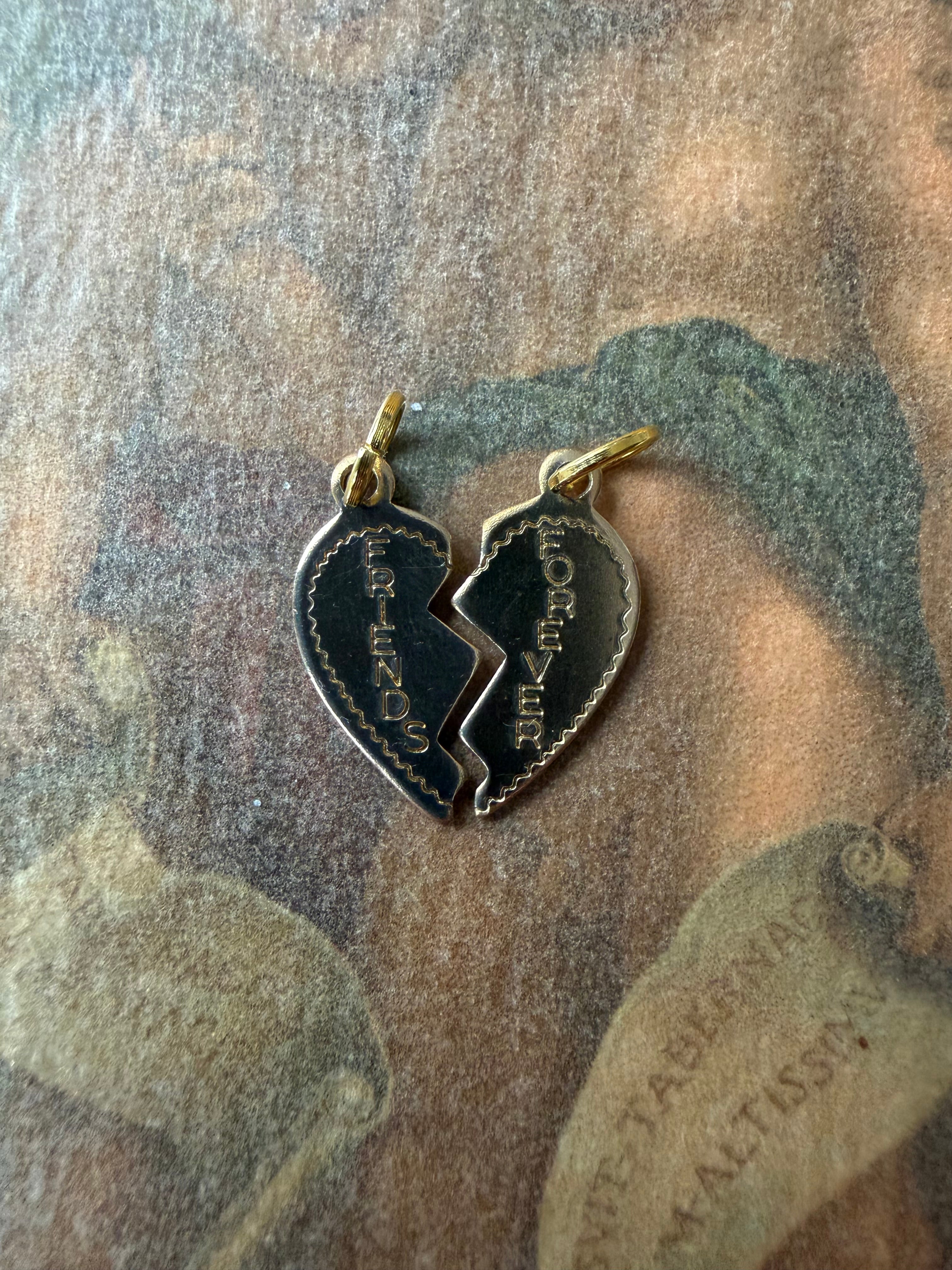 friends forever pendants