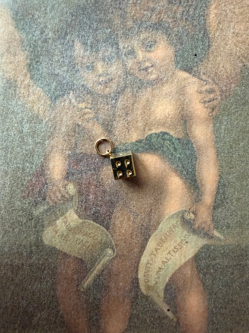 3D dice pendant