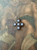 pearl cross pendant