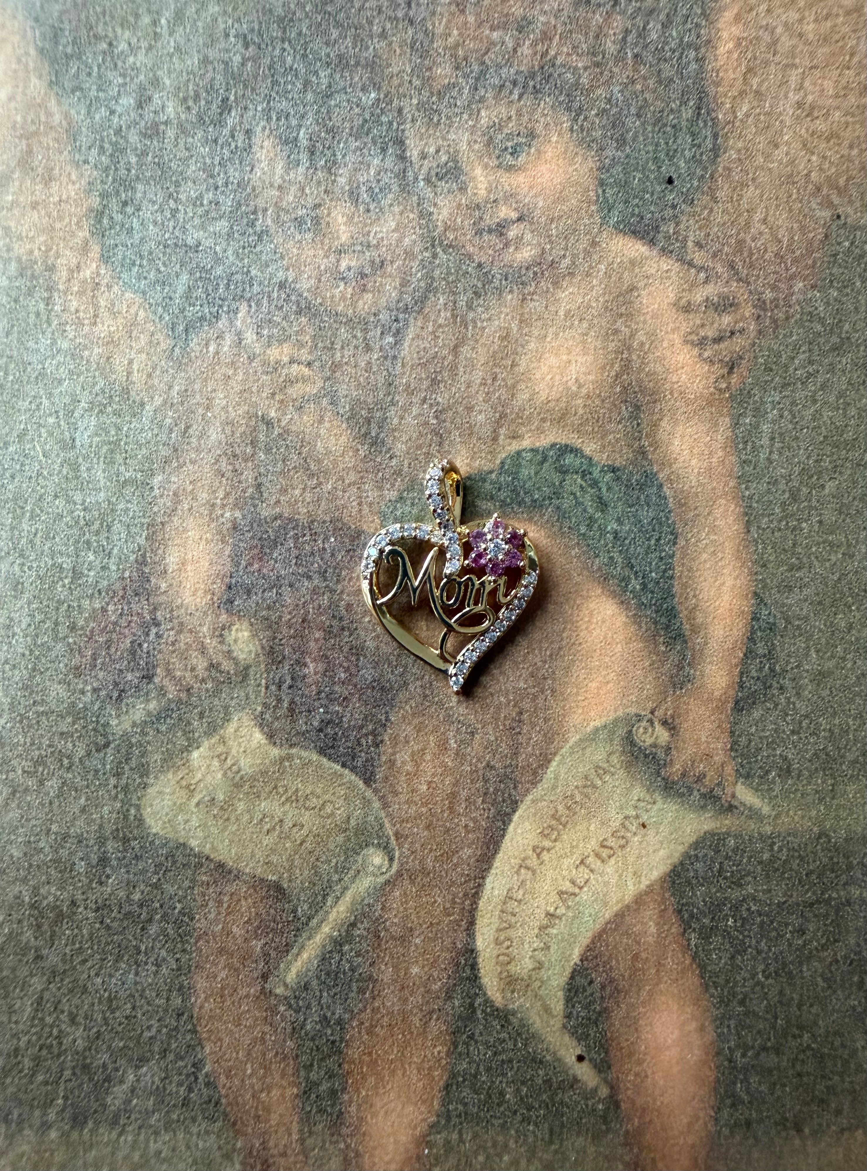 I ♥️ MOM pendant