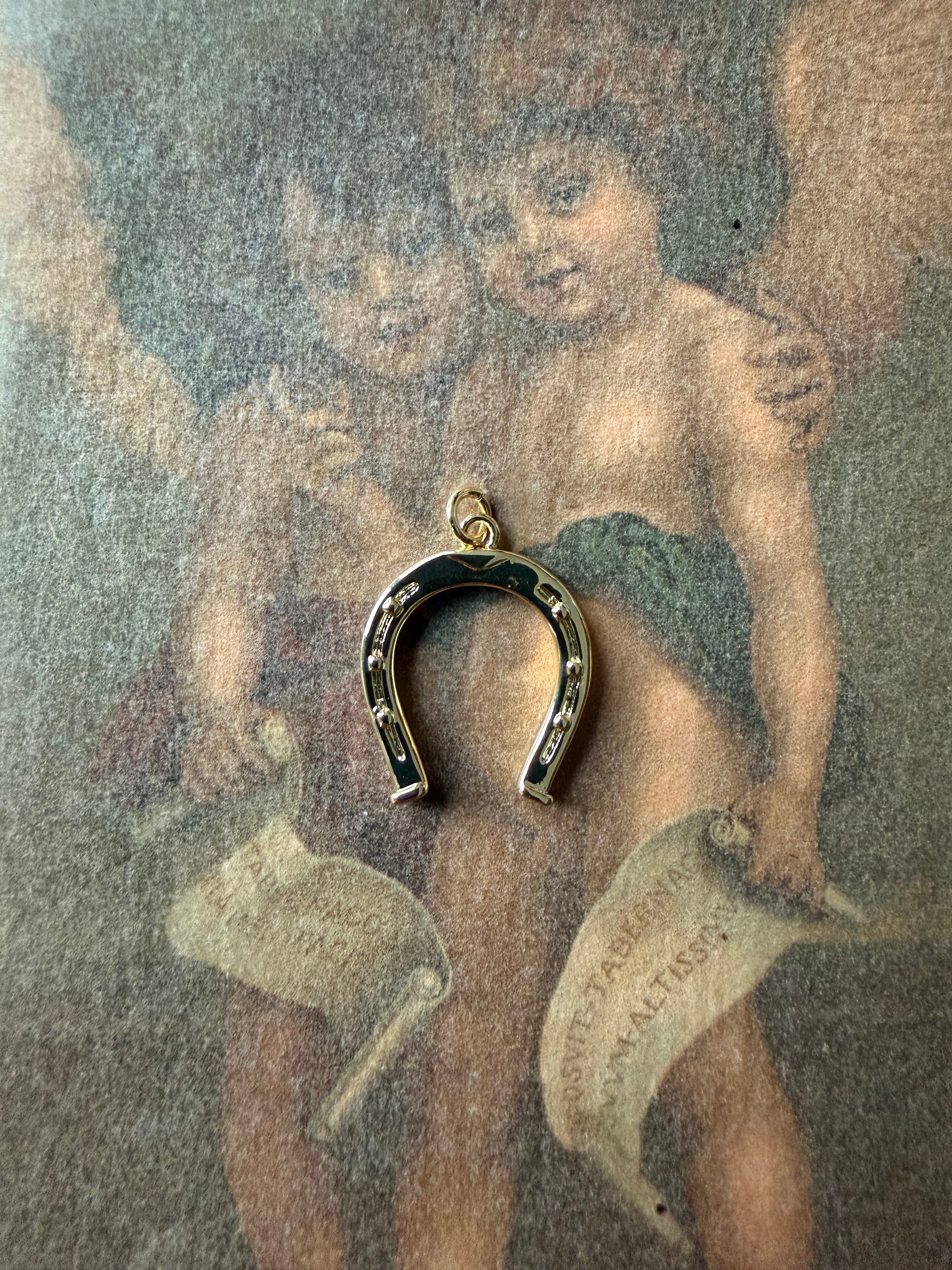 horseshoe pendant